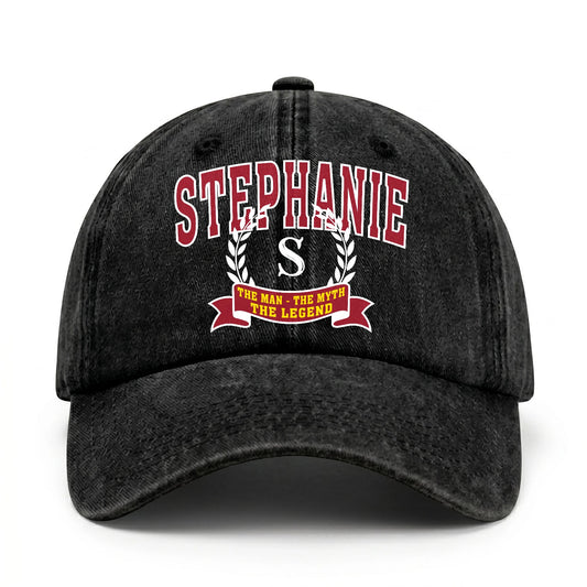 The Man The Myth The Legend Royal Cap STEPHANIE 13K1 C32PF
