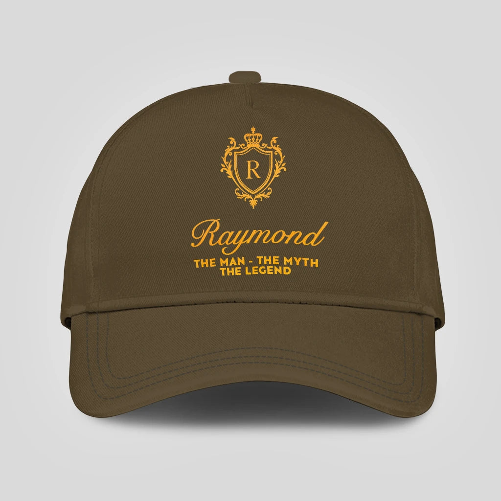 The Man The Myth The Legend Luxury Olive Cap RAYMOND 13K1 C91PF