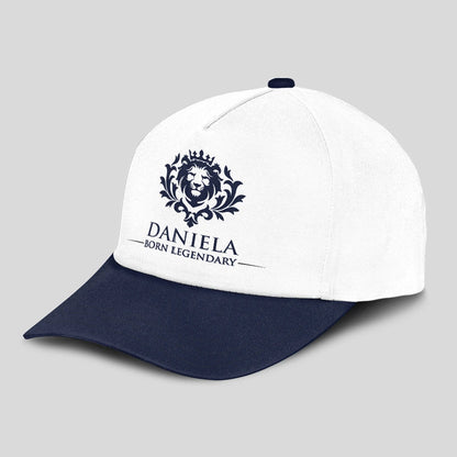 Born legendary lion blue and white baseball cap DANIELA 13K1 C185PF