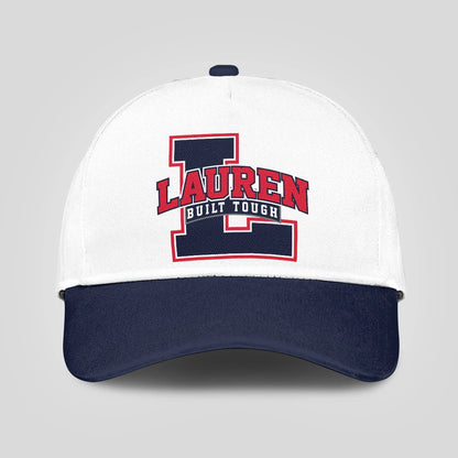 Built Tough Blue And White Baseball Cap LAUREN 13K1 C103PF