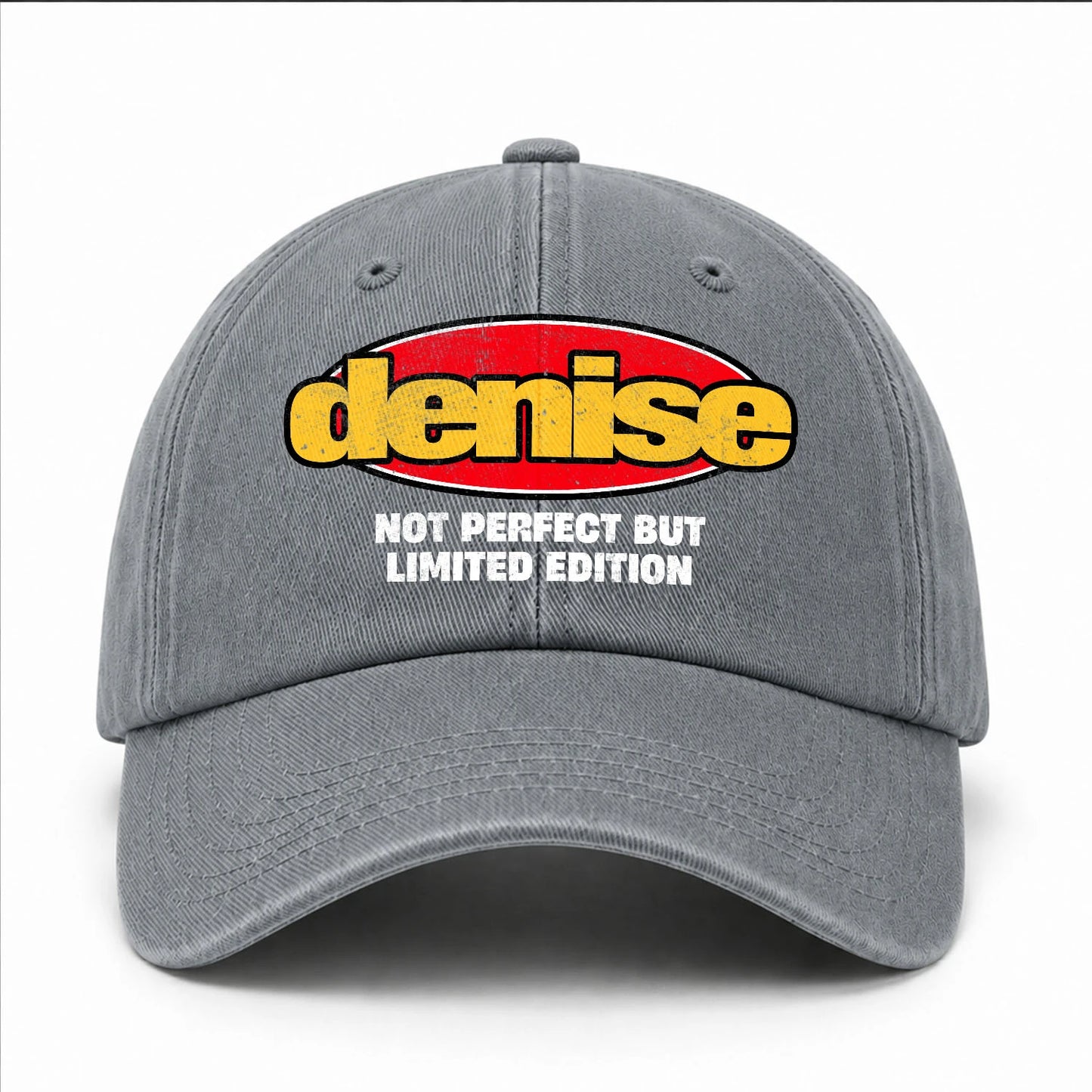 Your Name Not Perfect But Limited Edition Red Logo Washed Cap DENISE 13K1 C84PF