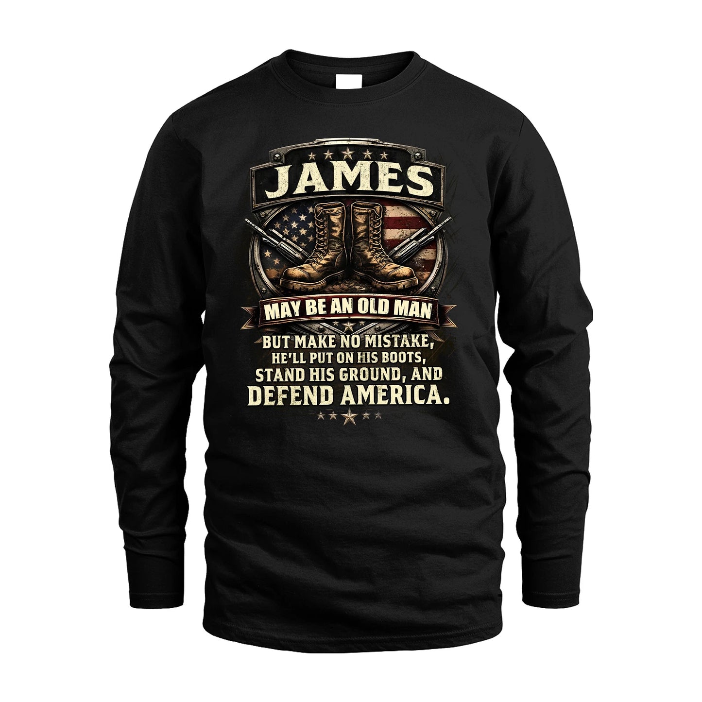 JAMES 13K1-527 May Be an Old Man But Make No Mistake...