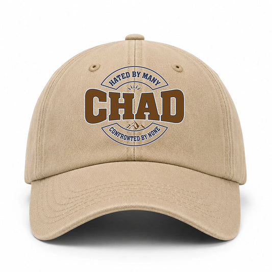 Hated By Many Confronted By None Washed Cap CHAD 13K1 C36PF