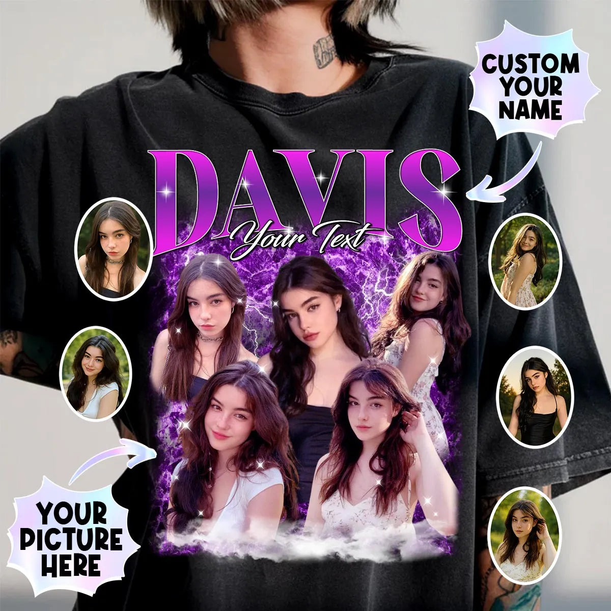 DAVIS 13K1-CTN1 Bootleg Rap Tee | Custom Bootleg T-Shirt | Perfect Gift