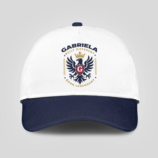Built Different Born Legendary Elegant Blue And White Cap GABRIELA 13K1 C76PF