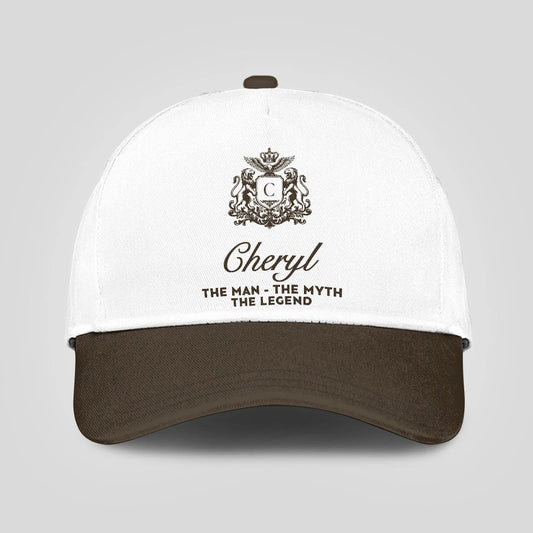 The Man The Myth The Legend Brown Cap CHERYL 13K1 C47PF