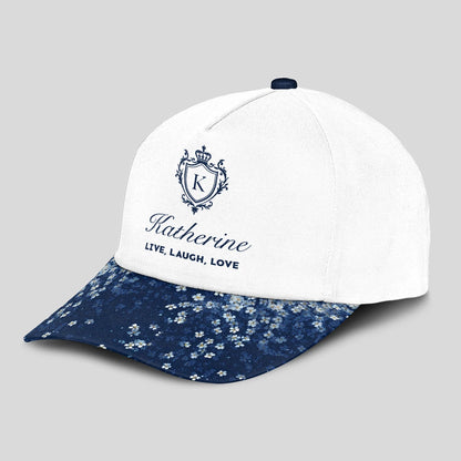 Live Laugh Love Floral Luxury Cap KATHERINE 13K1 C110PF