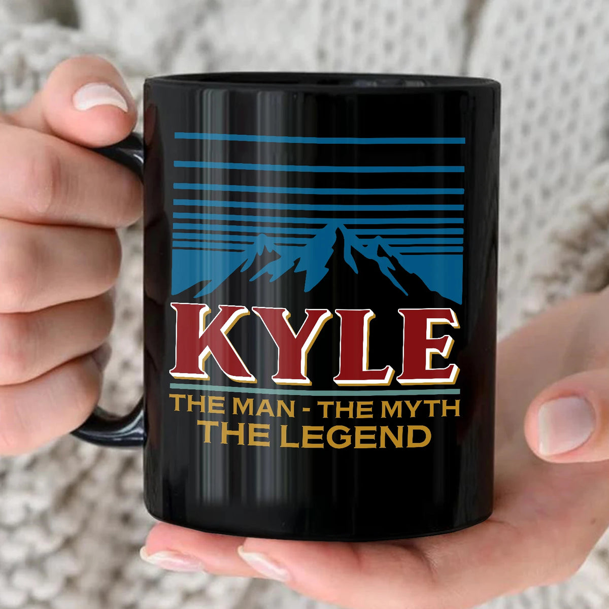 The Man The Myth The Legend Mountain Mug KYLE 13K1 MG04