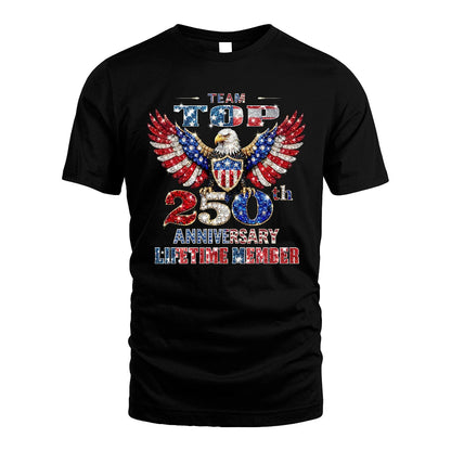 TOP 13K1-523 Personalized "Team...Lifetime Member" America 250 Design