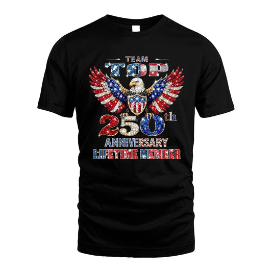 TOP 13K1-523 Personalized "Team...Lifetime Member" America 250 Design