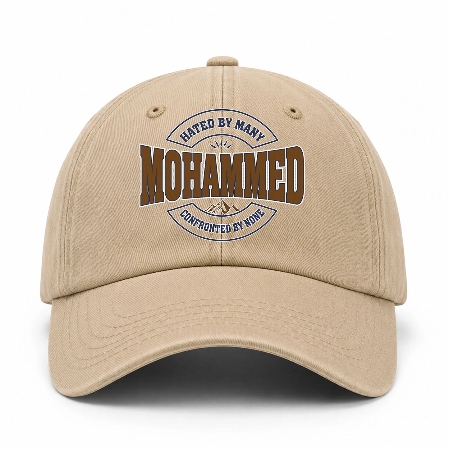 Hated By Many Confronted By None Washed Cap MOHAMMED 13K1 C36PF