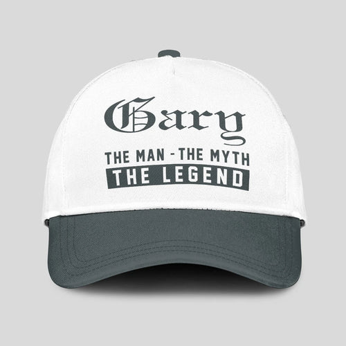 The Man The Myth The Legend Luxury Cap GARY 13K1 C39PF