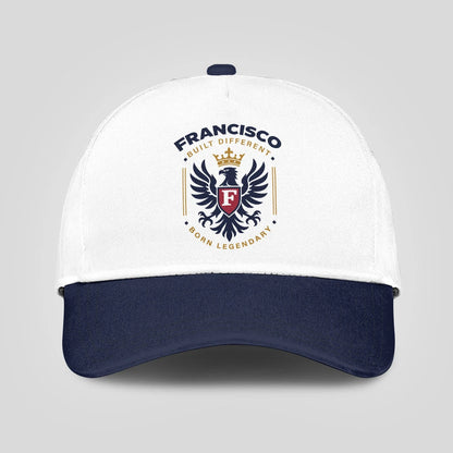 Built Different Born Legendary Elegant Blue And White Cap FRANCISCO 13K1 C76PF