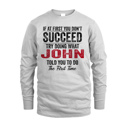 JOHN 13K1-357 If At First You Don't Succeed...