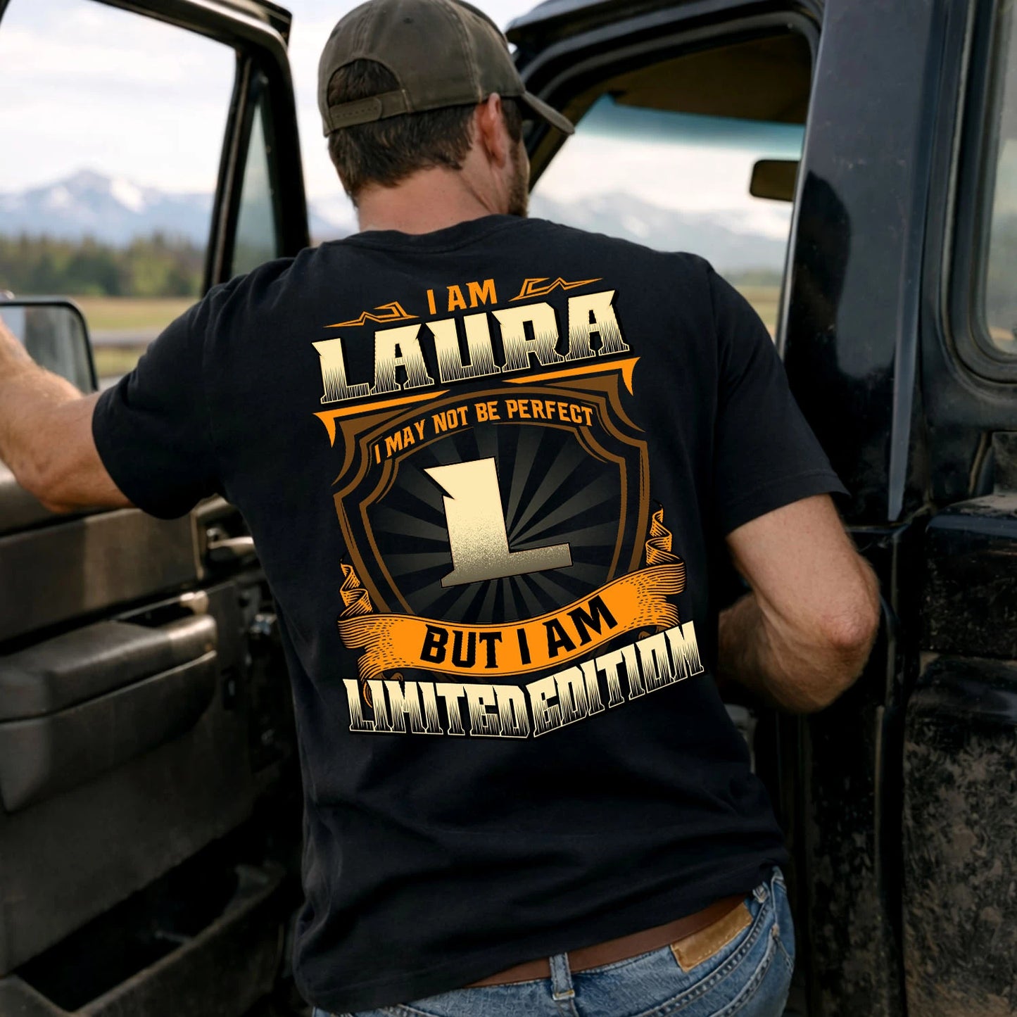 LAURA 13K1-516 Personalized "I May Not Be Perfect ..."