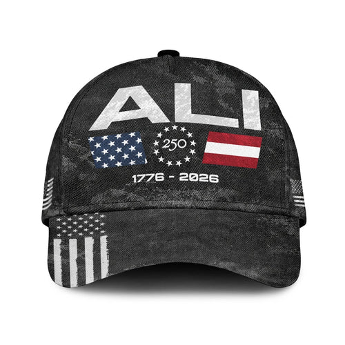 ALI 13K1-C13PF 250th Anniversary Patriotic Baseball Cap 1776–2026