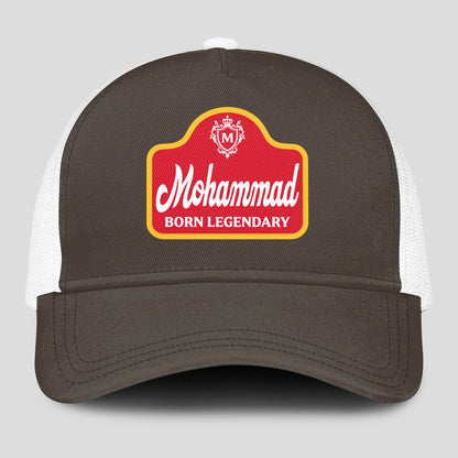 Born Legendary Charcoal Mesh Cap MOHAMMAD 13K1 C196PF
