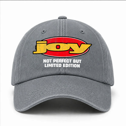 Your Name Not Perfect But Limited Edition Red Logo Washed Cap JOY 13K1 C84PF