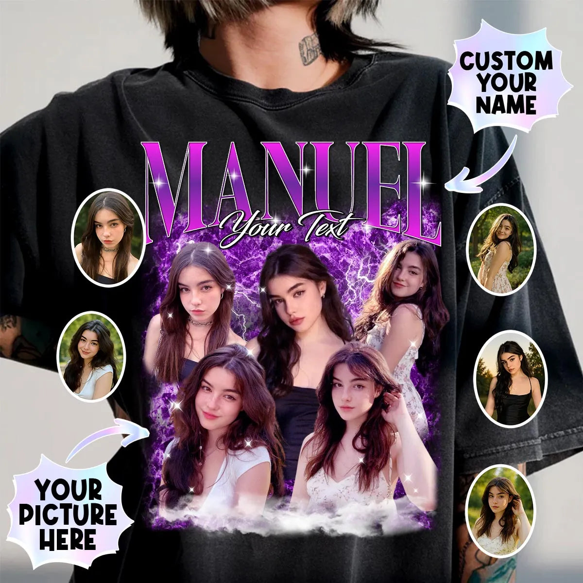 MANUEL 13K1-CTN1 Bootleg Rap Tee | Custom Bootleg T-Shirt | Perfect Gift