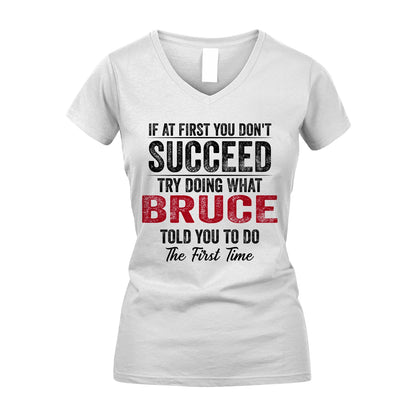 BRUCE 13K1-357 If At First You Don't Succeed...