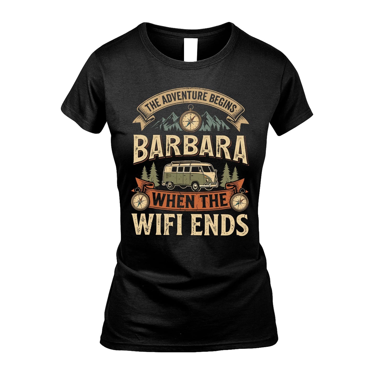 BARBARA 13K1-547 The Adventure Begins Name When The Wifi Ends