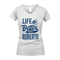 Women's V-Neck T-Shirt