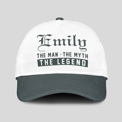 The Man The Myth The Legend Luxury Cap EMILY 13K1 C39PF