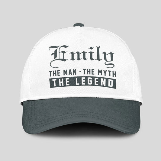 The Man The Myth The Legend Luxury Cap EMILY 13K1 C39PF