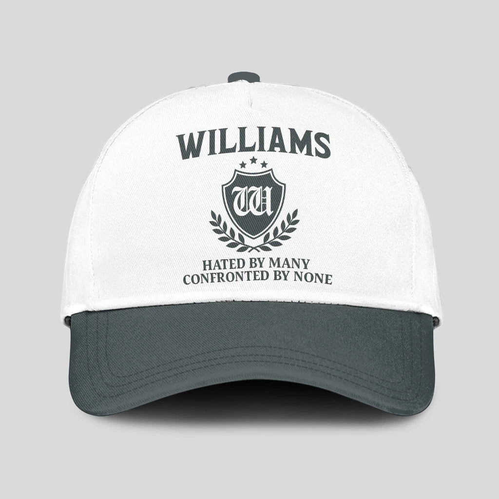 Hated By Many Confronted By None Royal Cap WILLIAMS 13K1 C40PF