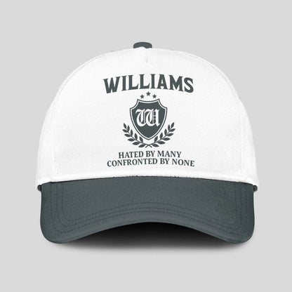Hated By Many Confronted By None Royal Cap WILLIAMS 13K1 C40PF
