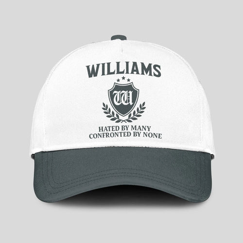 Hated By Many Confronted By None Royal Cap WILLIAMS 13K1 C40PF