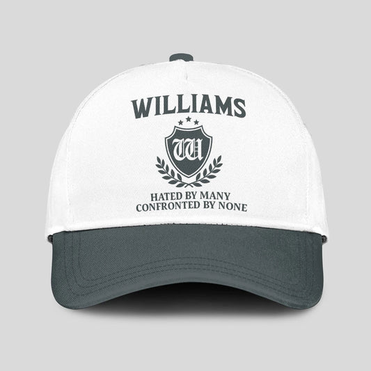Hated By Many Confronted By None Royal Cap WILLIAMS 13K1 C40PF