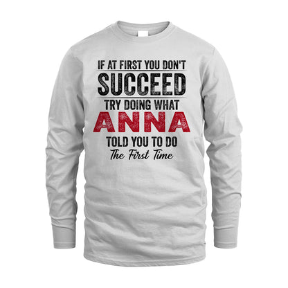 ANNA 13K1-357 If At First You Don't Succeed...