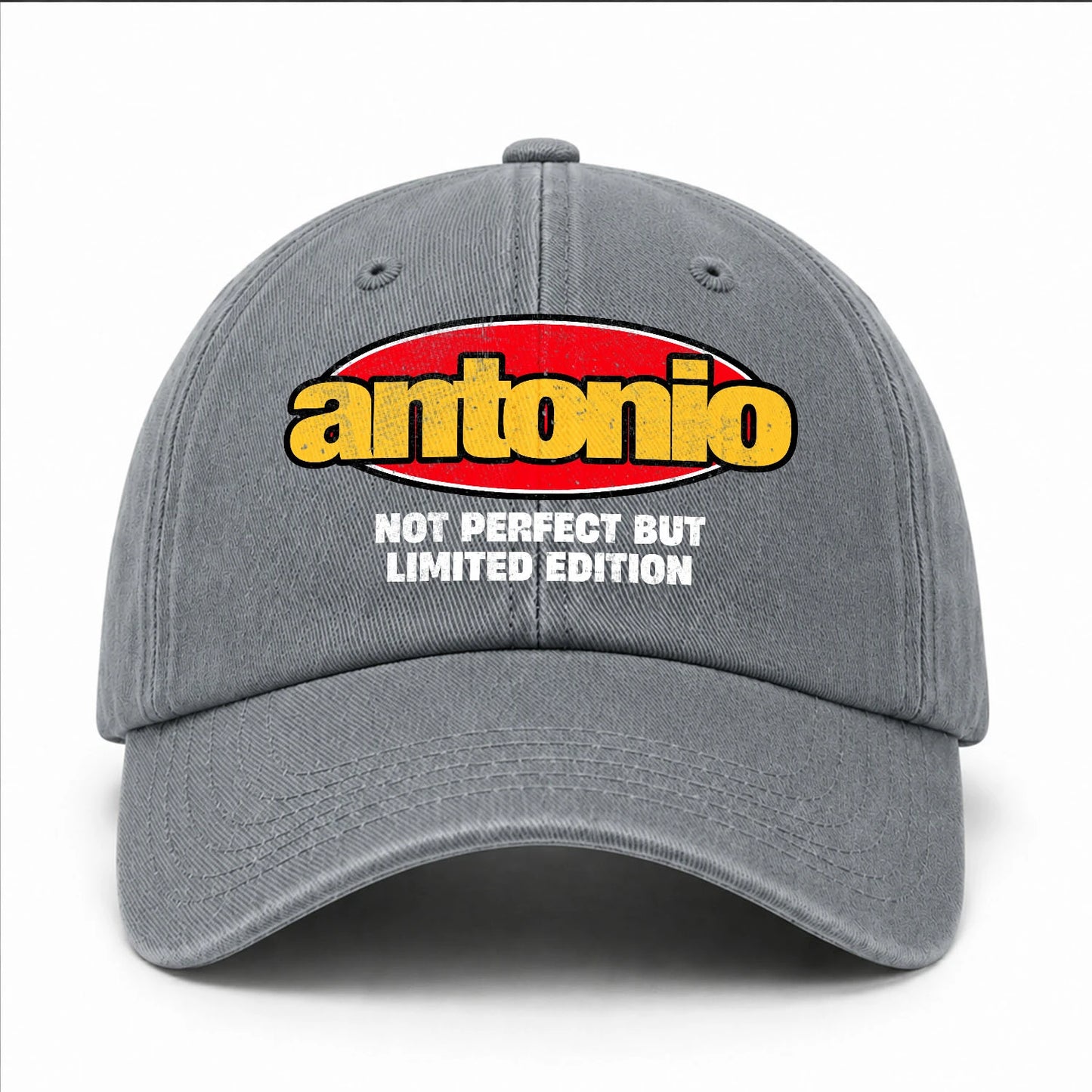 Your Name Not Perfect But Limited Edition Red Logo Washed Cap ANTONIO 13K1 C84PF