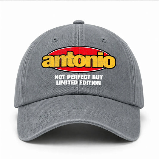 Your Name Not Perfect But Limited Edition Red Logo Washed Cap ANTONIO 13K1 C84PF