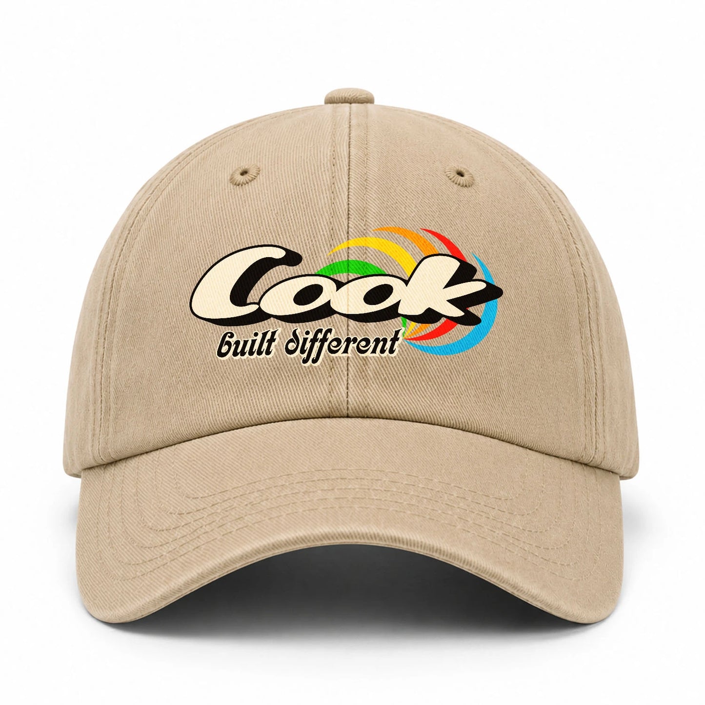 Your Name Built Different Retro Washed Cap COOK 13K1 C55PF
