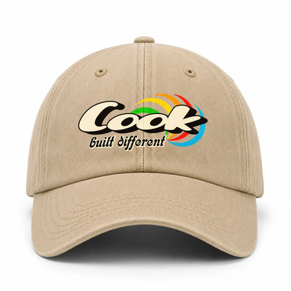 Your Name Built Different Retro Washed Cap COOK 13K1 C55PF