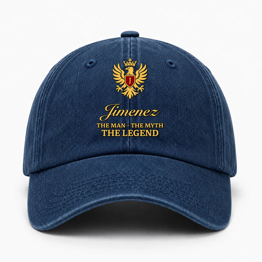 The Man The Myth The Legend King Eagle Washed Cap JIMENEZ 13K1 C149PF