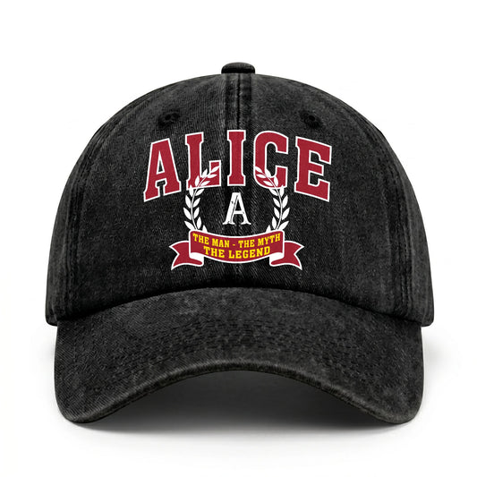 The Man The Myth The Legend Royal Cap ALICE 13K1 C32PF