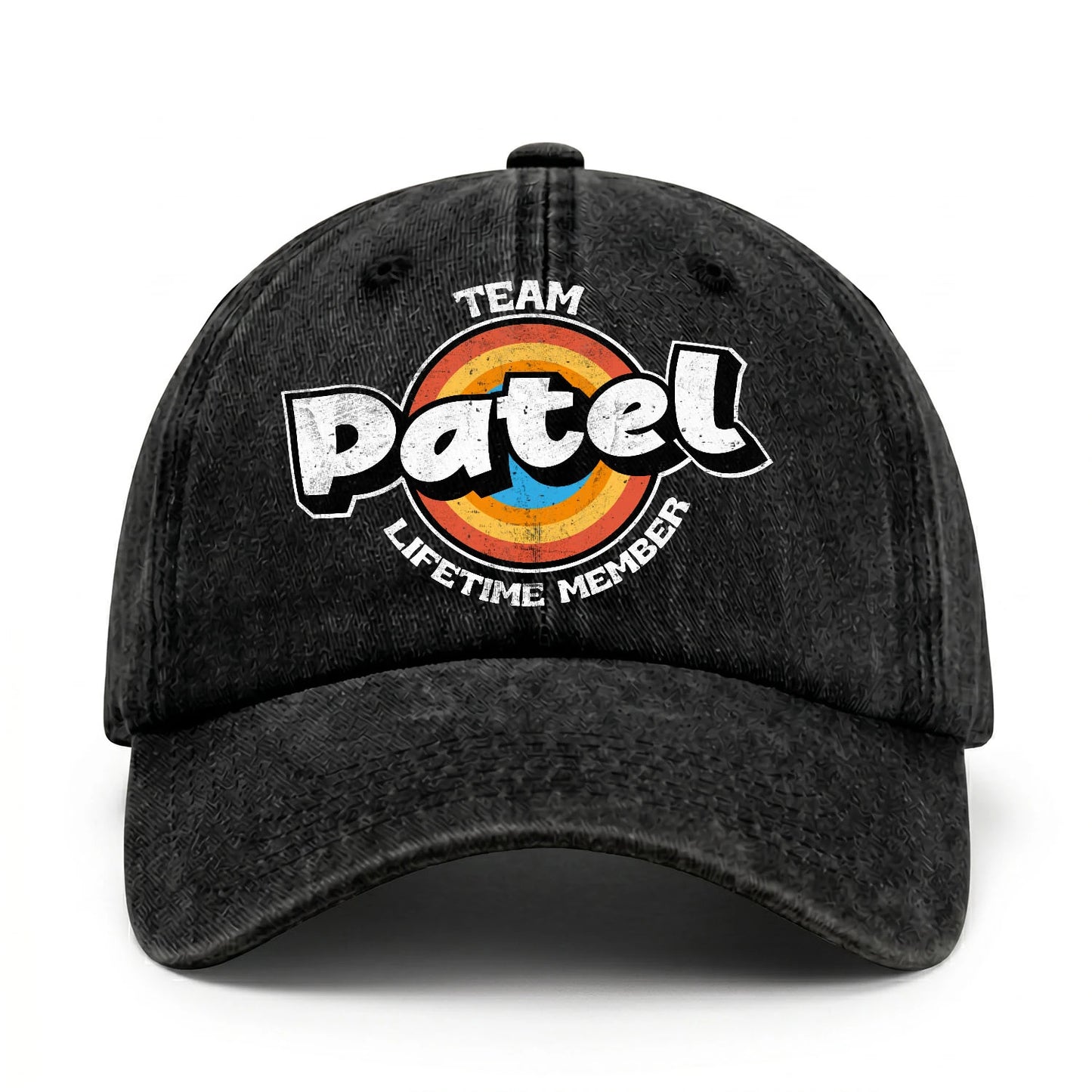 Team Your Name Lifetime Member Logo Cap PATEL 13K1 C66PF