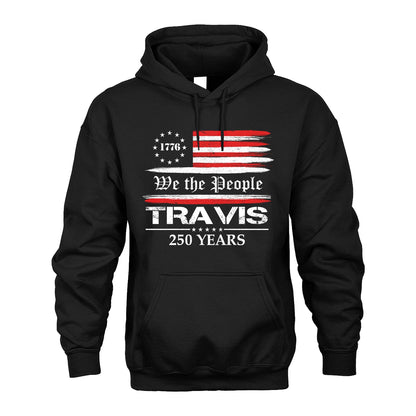 TRAVIS 13K1-546 We the People Name 250 Years