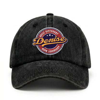 Built Different Born Legendary Logo Washed Cap DENISE 13K1 C65PF