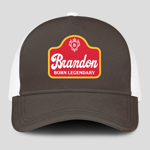 Born Legendary Charcoal Mesh Cap BRANDON 13K1 C196PF