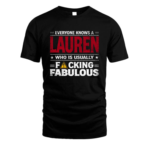 LAUREN 13K1-565 Everyone Know A/An Name Who Is Usually...