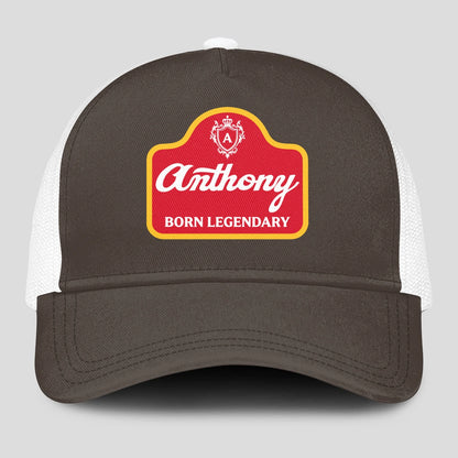 Born Legendary Charcoal Mesh Cap ANTHONY 13K1 C196PF