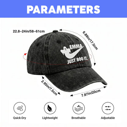 Just Boo It Halloween Washed Cap EMMA 13K1 C83PF