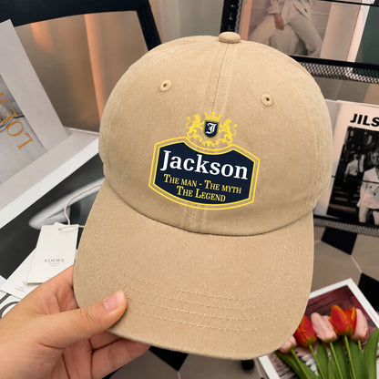 The Man The Myth The Legend Royal Cap JACKSON 13K C31PF