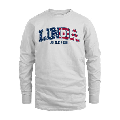 LINDA 13K1-555 America 250 Personalized