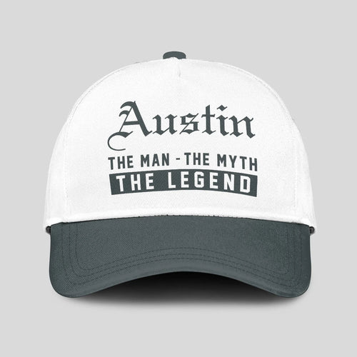 The Man The Myth The Legend Luxury Cap AUSTIN 13K1 C39PF