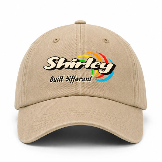 Your Name Built Different Retro Washed Cap SHIRLEY 13K1 C55PF